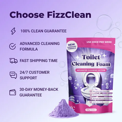 FizzClean Toilet Cleaning Foam